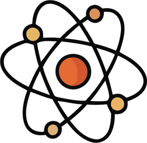 icon for physical sciences and astronomy